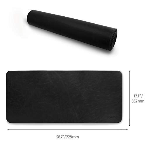 Londo Leather Extended Mouse Pad – Large Desk Mat for Office & Gaming, Smooth Writing Surface, Non-Slip Base, Durable & Stylish Workspace Accessory - Image 2