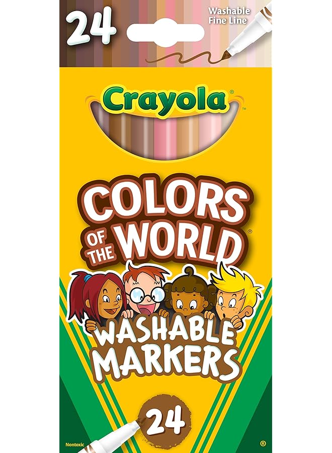 Crayola Metallic Poster Markers Assorted Colors Art Supplies 8Count - Image 1