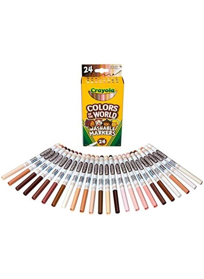 Crayola Metallic Poster Markers Assorted Colors Art Supplies 8Count - Image 3
