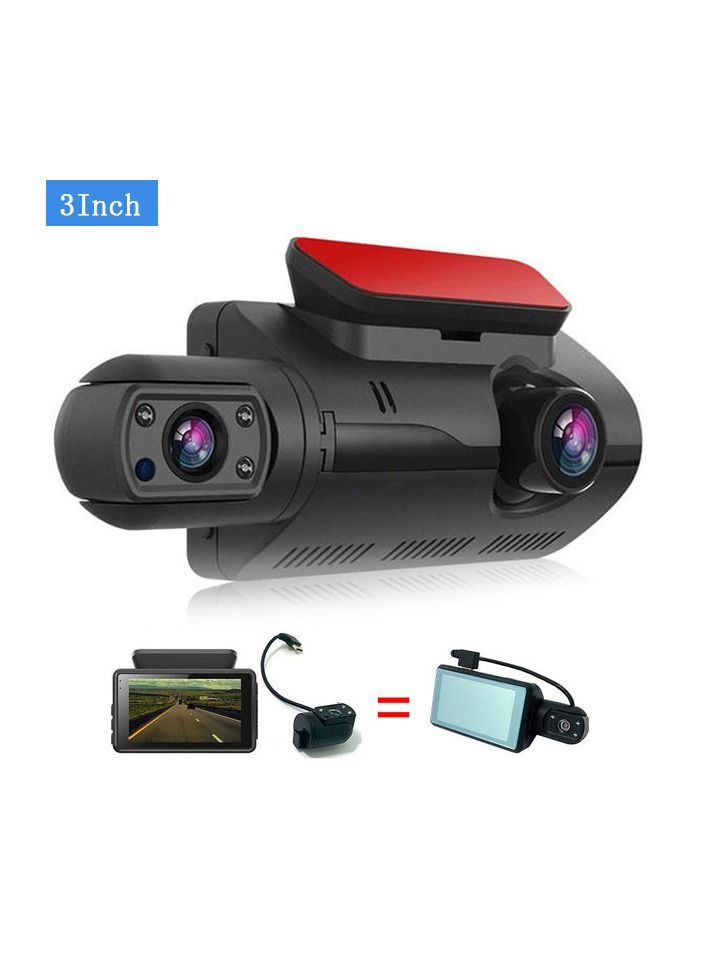 AROAQ Dash Camera for Cars with Wifi Night Vision G-sensor Dual Lens Car Dvr Dash Cam Video Recorder - Image 1