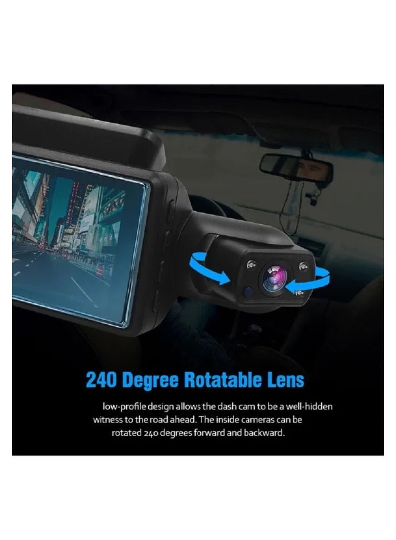 AROAQ Dash Camera for Cars with Wifi Night Vision G-sensor Dual Lens Car Dvr Dash Cam Video Recorder - Image 3