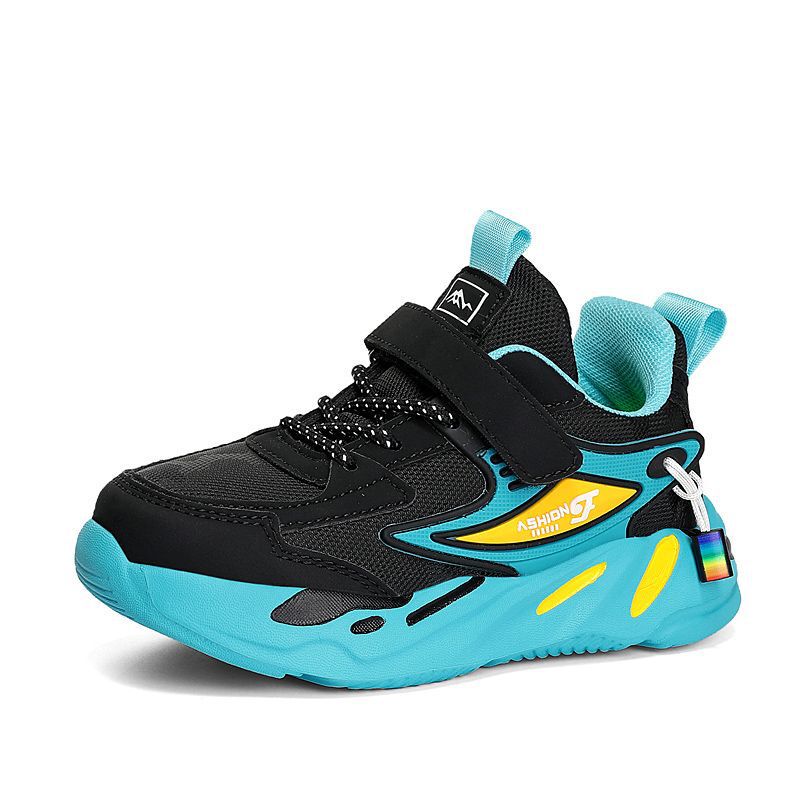 Mesh Sneakers Lightweight Flexible Sole Walking Shoes For Kids Indoor And Outdoor Activities - Image 1