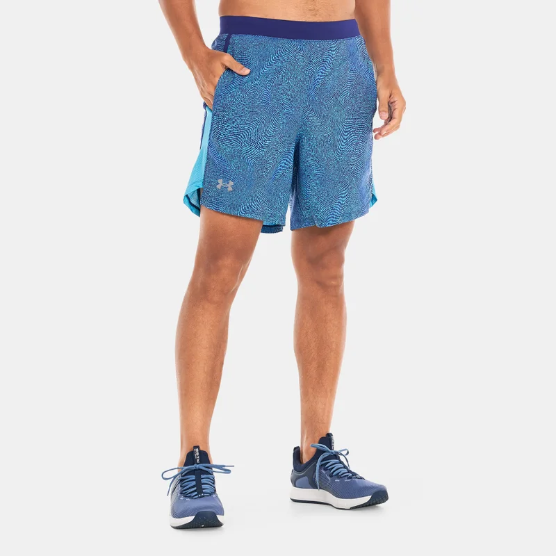 UNDER ARMOUR Men's UA Launch 7-inch Printed Shorts