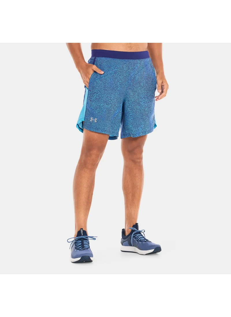 UNDER ARMOUR Men's UA Launch 7-inch Printed Shorts