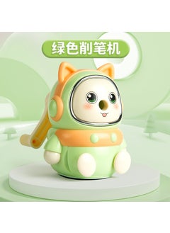 Dingbang Three-generation Commemorative Five-gear Adjustable Thick Pencil Sharpener Primary School Student Cartoon High-value Hand Pencil SharpenerThree generations of upgraded models [green] nib five adjustable Three generations of upgraded models [green] nib five adjustable