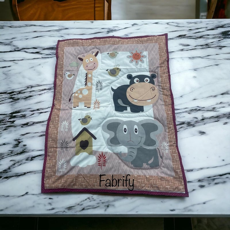 Fabrify 100 Cotton Baby Printed Mattress Godadi Rilka Bed Crib Cot Sheet Design 9 100x70 - Image 2