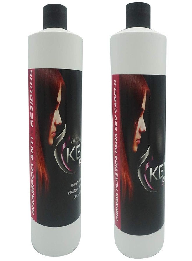 KERA FRUIT Cirugia Capilat Kera Fruit Tratamiento Profesional 1 litro + Shampoo Antiresiduo. Alisador De Buenos Resultados - Image 1