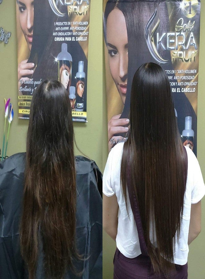 KERA FRUIT Cirugia Capilat Kera Fruit Tratamiento Profesional 1 litro + Shampoo Antiresiduo. Alisador De Buenos Resultados - Image 4