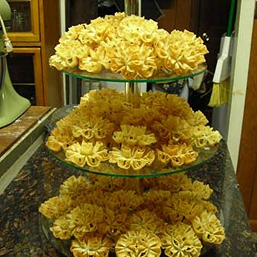 CoziNest Thai Dok Jok Sesame Cookies Brass Mold Maker Crispy Biscuit Blossom Lotus Flowers Thai Sunflower Cookie 3.15" (Medium) - Image 3