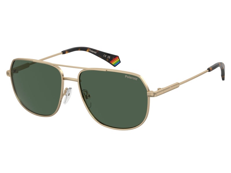 Polaroid Unisex Aviator Sunglasses  58 PLD 6195/S/XN - Image 2