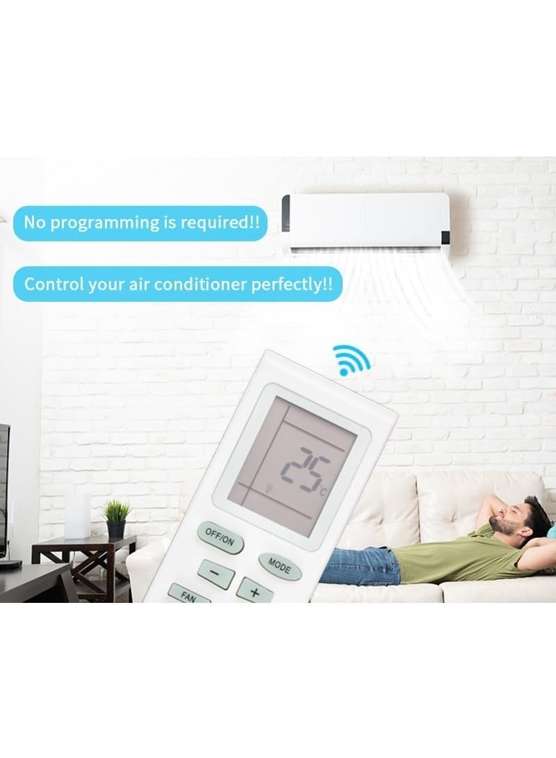 Aideli Gree Air Conditioner Remote Control YBOF2 Compatible with Gree AC Units Easy to Use - Image 3