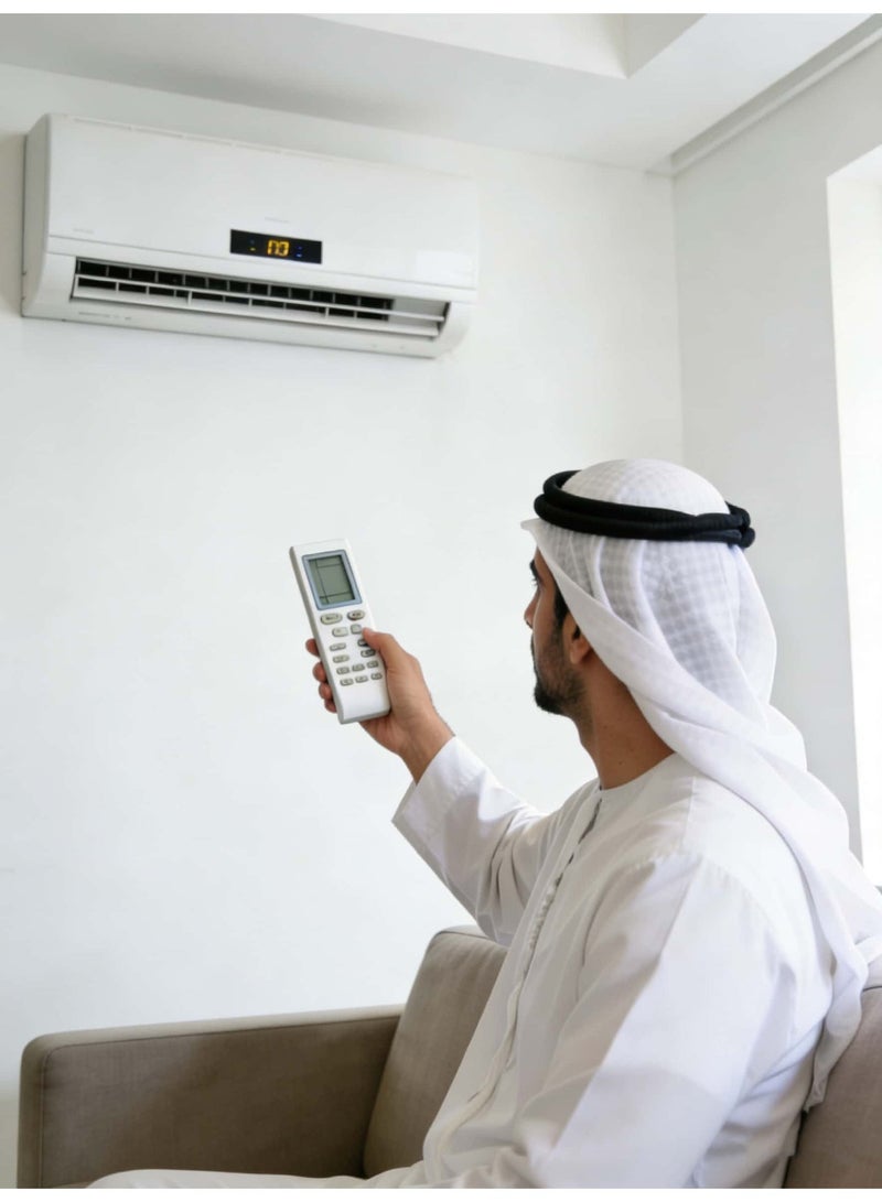 Aideli Gree Air Conditioner Remote Control YBOF2 Compatible with Gree AC Units Easy to Use - Image 2