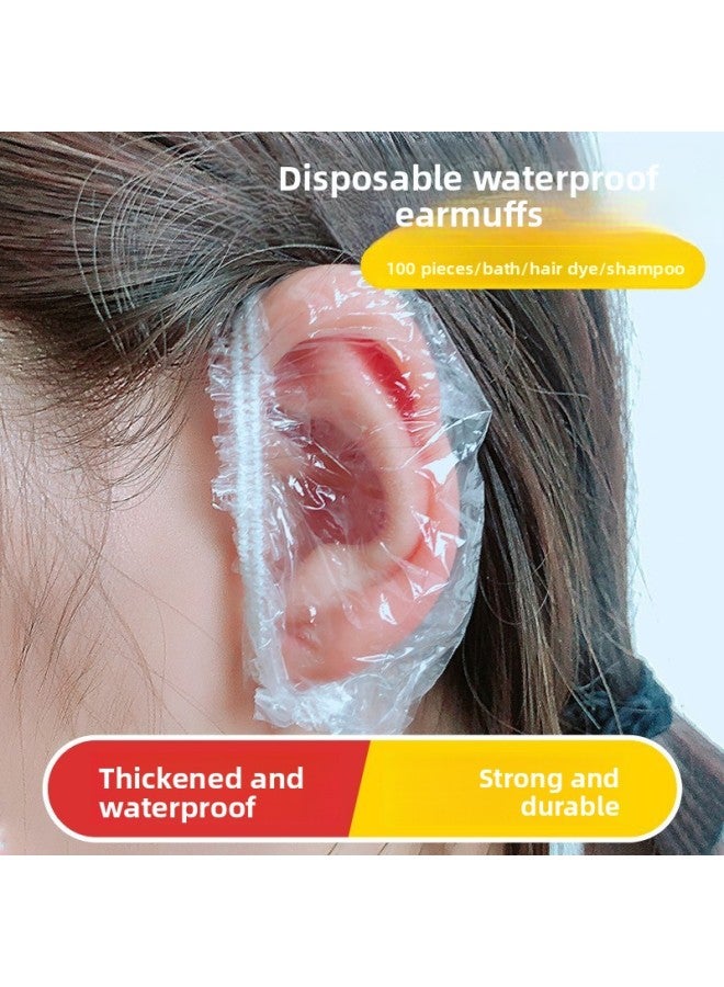 Ear Cover - Disposable Waterproof Earmuffs - Disposable Waterproof, 30pcs Pack - Hair Salon, Beauty Supply - Image 1