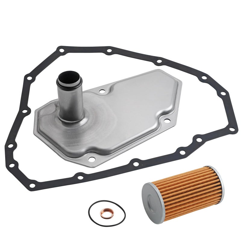 RE0F11A JF015E Transmission Filter Oil Pan Gasket Kit Fits for 20122019 Nissan Versa Sentra Versa Note Replaces 33010JF015 3172628X0A 317263JX0A RE0F11A 19318012