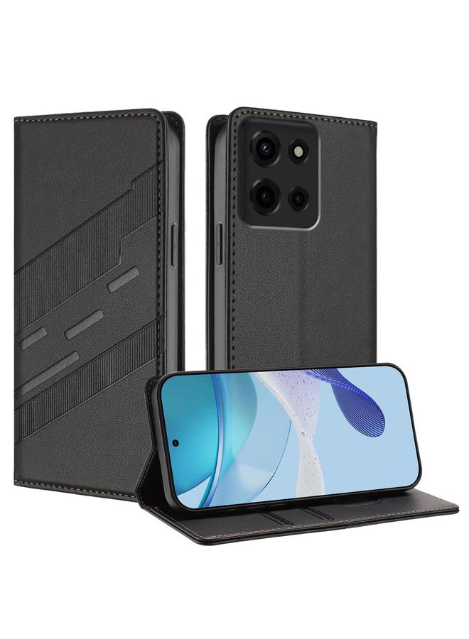 erorex Case For Motorola Moto G Stylus 5G 2025 Embossed Multi-functional Wallet Retro Leather Phone Case - Image 1