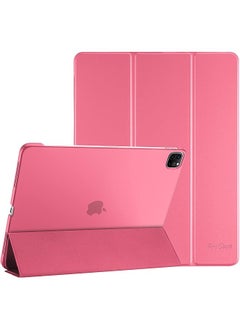 Procases iPad Pro 11 Inch Case 2022/2021/2020/2018, Slim Stand Hard Back Shell Smart Cover for iPad Pro 11 Inch 4th Generation 2022/3rd Gen 2021/2nd Gen 2020/1st Gen 2018 -Melonpink  - Image 1