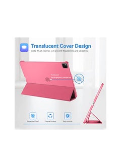 Procases iPad Pro 11 Inch Case 2022/2021/2020/2018, Slim Stand Hard Back Shell Smart Cover for iPad Pro 11 Inch 4th Generation 2022/3rd Gen 2021/2nd Gen 2020/1st Gen 2018 -Melonpink  - Image 3