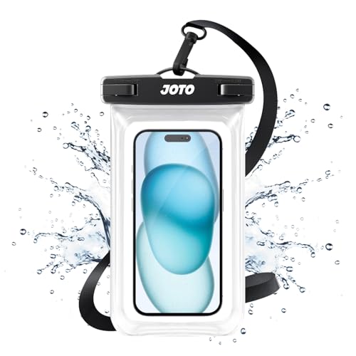 JOTO Up to 7 Universal Waterproof Phone Case for iPhone 17 Air 16 15 14 13 12 11 Plus Pro Max IPX8 Cellphone Dry Bag XR X SE Galaxy S23 S22 S21 S20 S20 S10 Plus Note Pixel Clear - Image 1