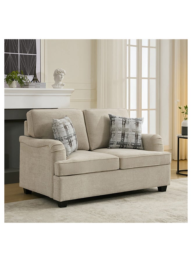 Home Box California NXT 2-Seater Fabric Sofa with 2 Cushions 100 x 100 x 162 cm - Image 1