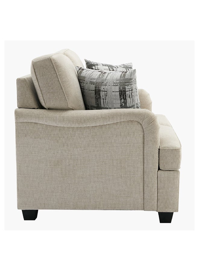 Home Box California NXT 2-Seater Fabric Sofa with 2 Cushions 100 x 100 x 162 cm - Image 4