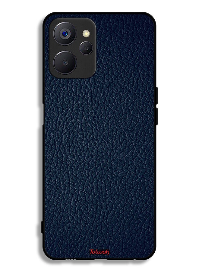 Tolwak غطاء واقي لهاتف Realme 9i 5G بنمط جلد - Image 2