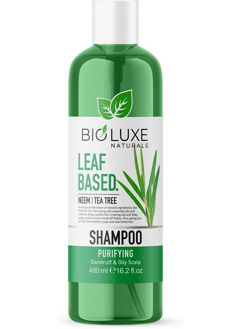 Bioluxe Naturals Leaf Based Shampoo Purifying 480ml