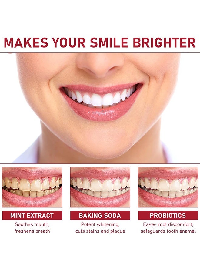 ORALHOE Sp 8 Probiotic Toothpaste for Stain Removal, Deep Cleaning Care Toothpaste, Fresh Breath Stain Removal (120 g) - Image 4