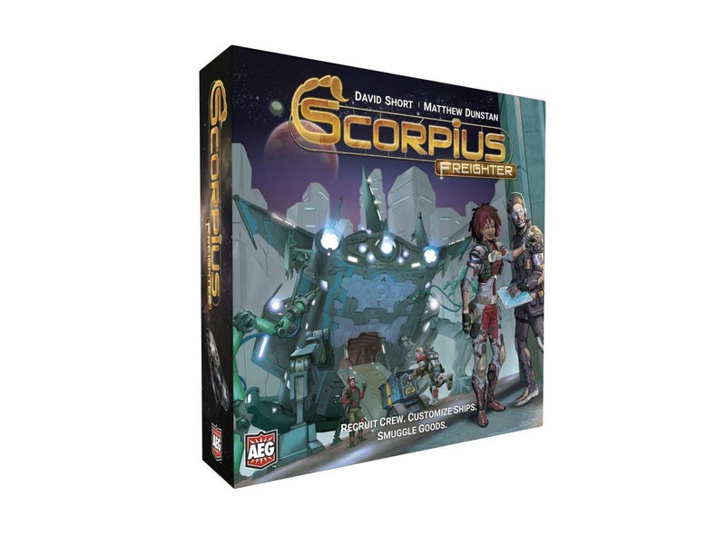 AEG Alderac Entertainment Group AEG Scorpius Freighter Board Game Smuggle Goods and Passengers Gain Wealth Avoid The Authorities 24 Players 4575 Mins Ages 14 - Image 2