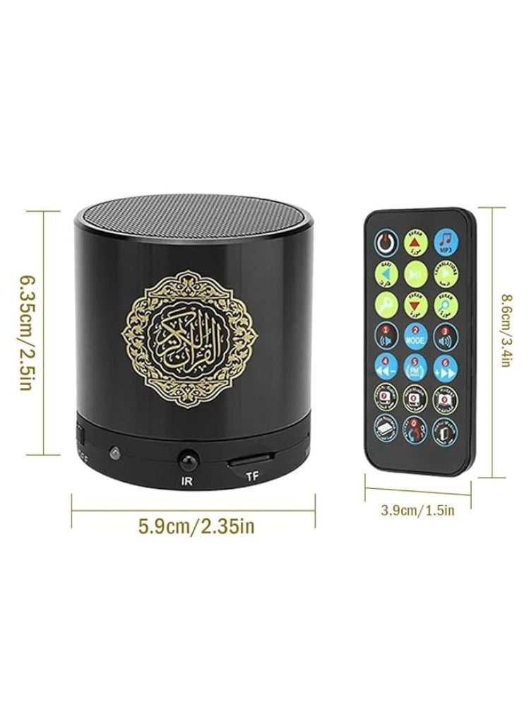 Portable Qur'an Speaker With 16 Reciters and 16 Translations (Black) - Image 2