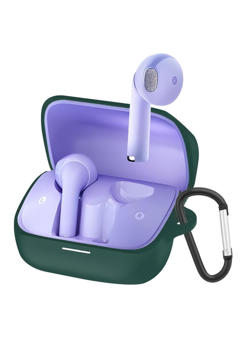 Silicone Cover Case Compatible with K20i Portable Protective Case Cover With Keychain For Anker K20i (Green) - Image 1