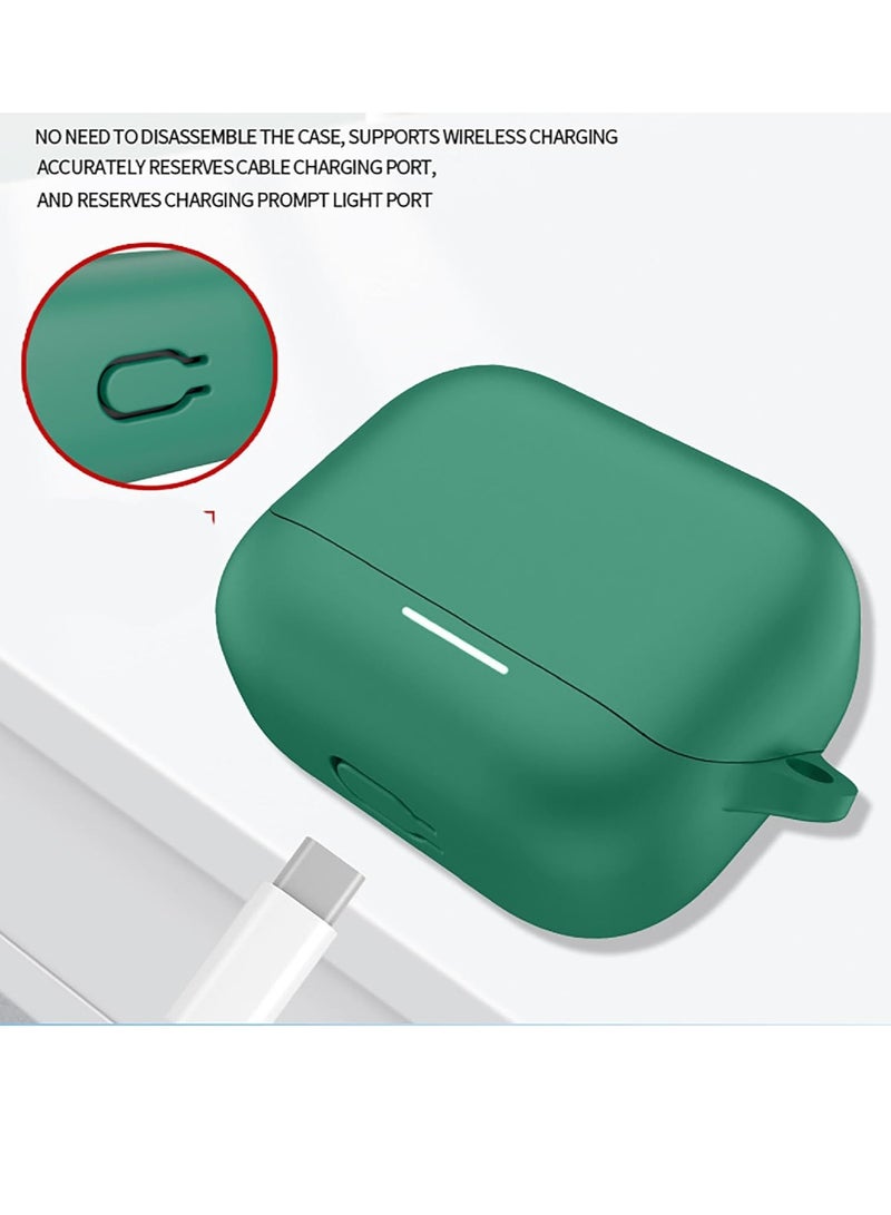 Silicone Cover Case Compatible with K20i Portable Protective Case Cover With Keychain For Anker K20i (Green) - Image 3