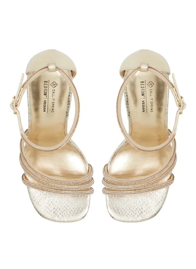 كول ات سبرنج Glitzzy High Heel Sandals