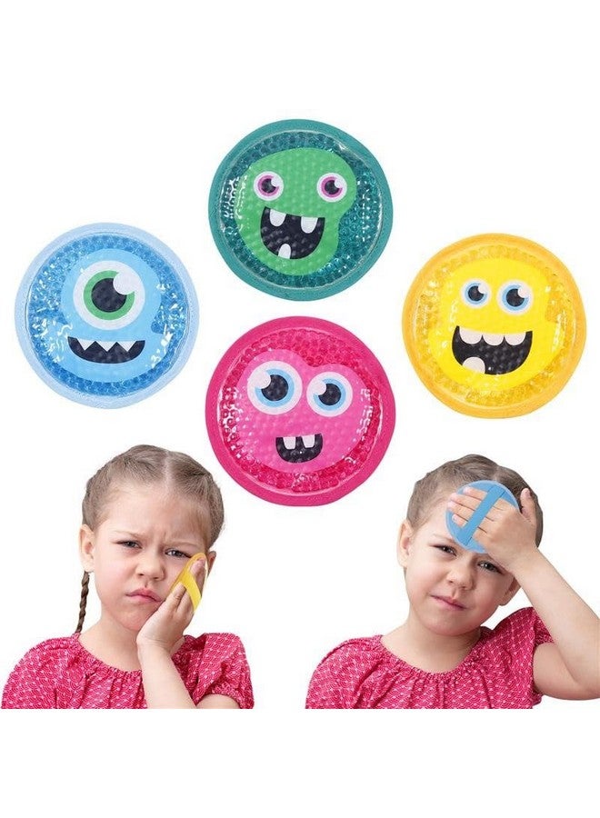 Magic Gel Children's Ice Pack - FSA HSA Eligible | 4 Little Monsters to Hold Them by The Hand | Say Bye Bye to Boo Boo’s! | Ideal for Kids Injuries Including Fever, Cuts, Toothache & Insect Bites - Image 1
