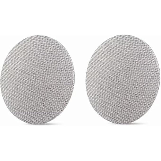 ريحني شاشة إسبرسو من الفولاذ المقاوم للصدأ بسمك 1 مم، لوحة شبكية قابلة لإعادة الاستخدام لفلتر قهوة الإسبريسو، قطعتين 51 مم - Image 1