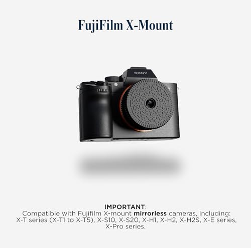 Retropia Original Retropia Repurposed Disposable Camera Mirrorless Lens Unlimited Instant FilmLook Photos Pancake Lens 32mm Focal Length Fixed f11 Aperture Fujifilm XF Mount Mirrorless Compatible - Image 3
