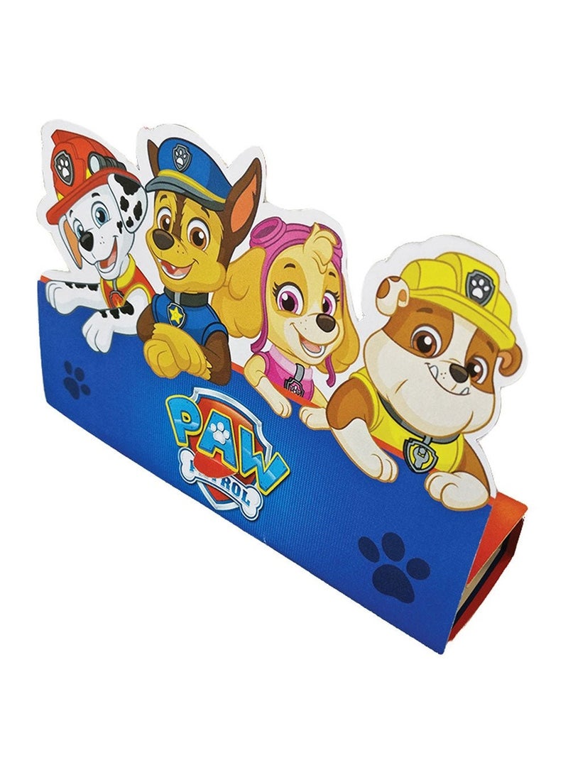 بطاقات دعوة شخصية دورية المخلب، زرقاء متعددة الألوان، 16 سم، عبوة من 8 قطع