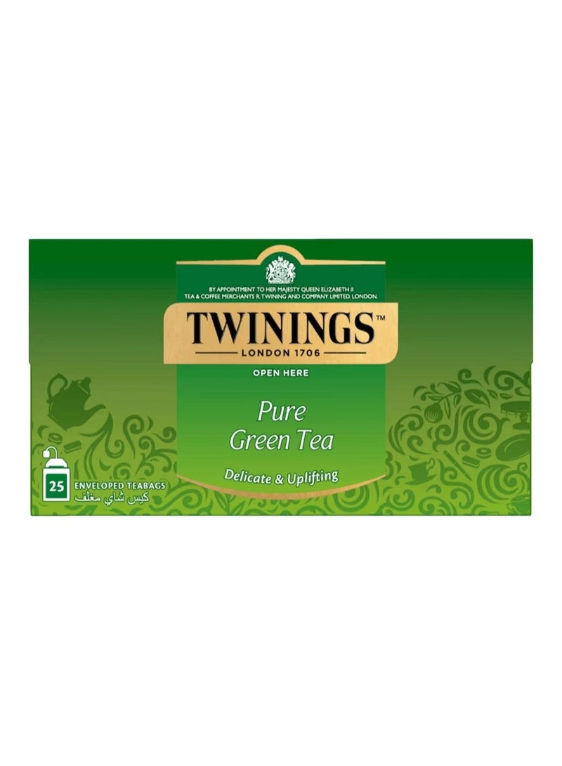 Twinings Pure Green Tea 25 teabags - Image 2