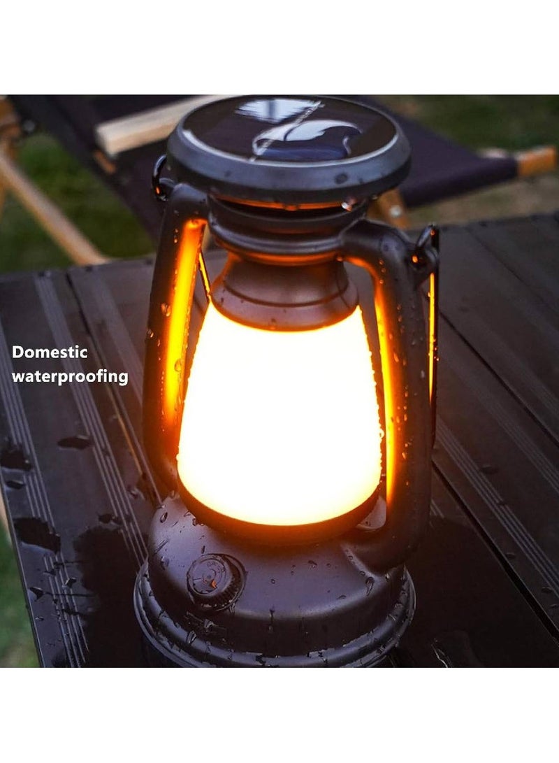 LED Flashlight, Portable Vintage Flashlight Continuously Dimmable, Fine Workmanship, Multifunctional for Camping  - Image 2