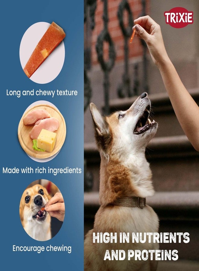 Trixie Premio Dog Treats, Delicious and Rich in Nutrients Healthy Treats for Dogs, Suitable for All Breeds of Dogs - 100gm, (Cheese Chicken Stripes) - Image 5