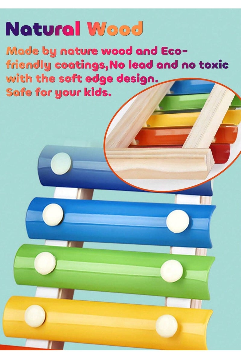 Kids toy | Musical toy | Educational toys | Sensory development | Quiet play toys | Kids xylophone | Fun learning toy | Focus development | Gift for kids | Musical educational toy - Image 4
