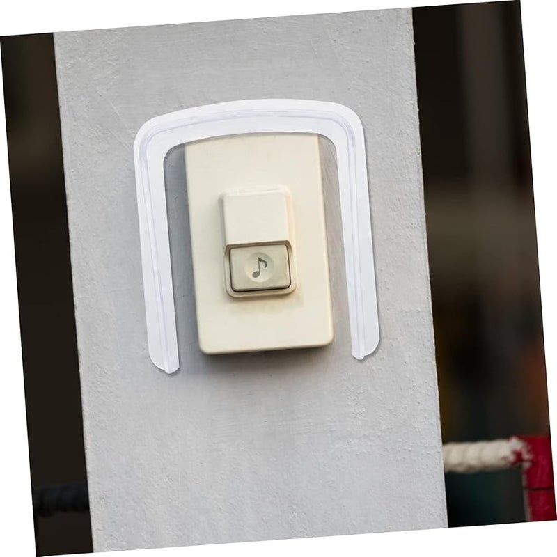 غطاء مطر بلاستيكي لآلة جرس الباب سهل التركيب للاستخدام المنزلي والتجاري - Image 4