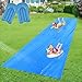 Ahpuhtan 30 x 6Ft Slip and Slide for Adults with 2 Bodyboards Extra Long Heavy Duty Slip n Slide Backyard Lawn Big Water Slide Tarp for Adults - Image 3