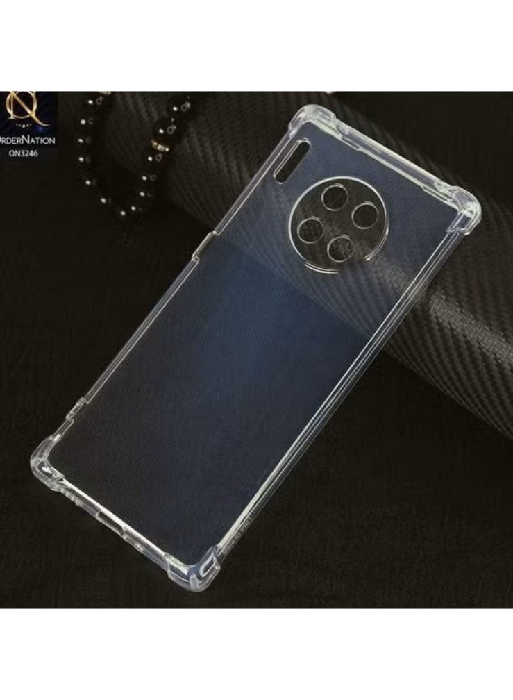 Cover Huawei Mate 30 Pro Mobile Phone Anti-Drop Transparent Soft Case Silicone Protective Cover - Image 1