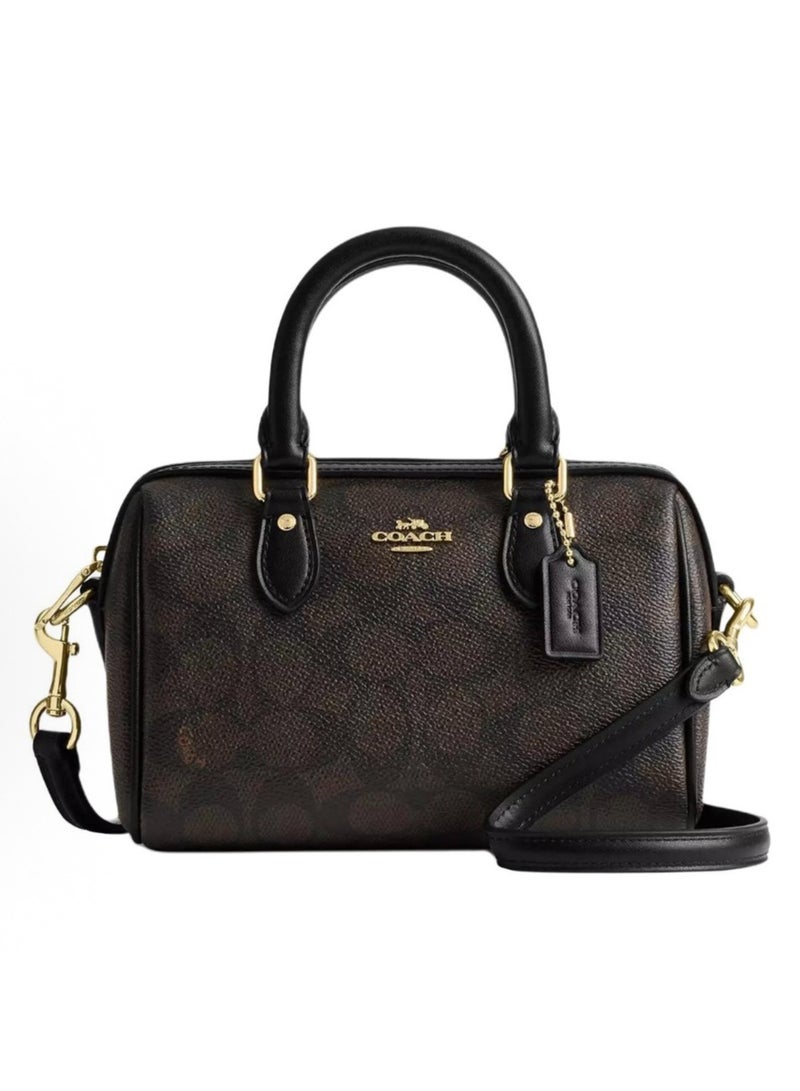 متجر المدرب متجر خياطة حقيبة جلدية وحيدة الكتف - Image 1