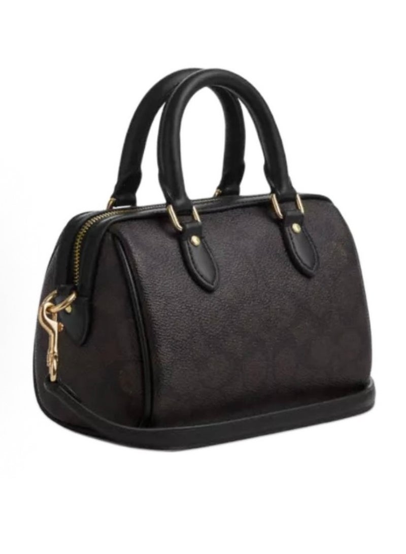 متجر المدرب متجر خياطة حقيبة جلدية وحيدة الكتف - Image 2