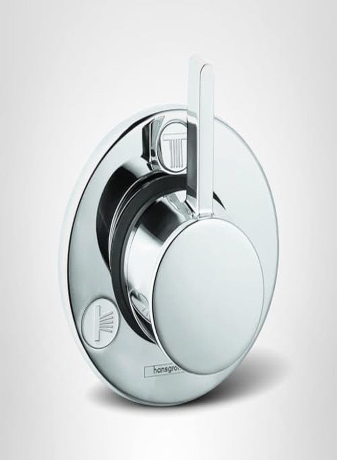 هانسجروهي صمام تحويل hansgrohe Ecostat Modern بمقبض واحد فقط من الكروم، 04232000 - Image 3