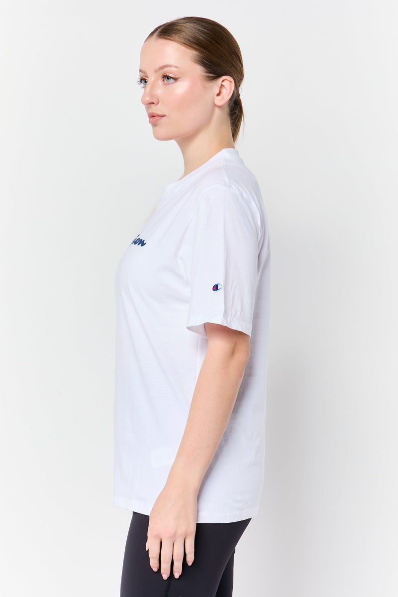 Champion Women Sportswear Fit Short Sleeve Outdoor T-Shirt, White - Image 3