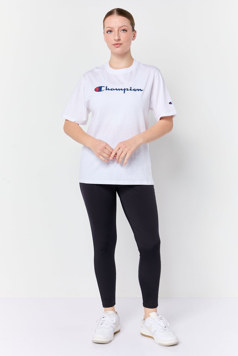 Champion Women Sportswear Fit Short Sleeve Outdoor T-Shirt, White - Image 4