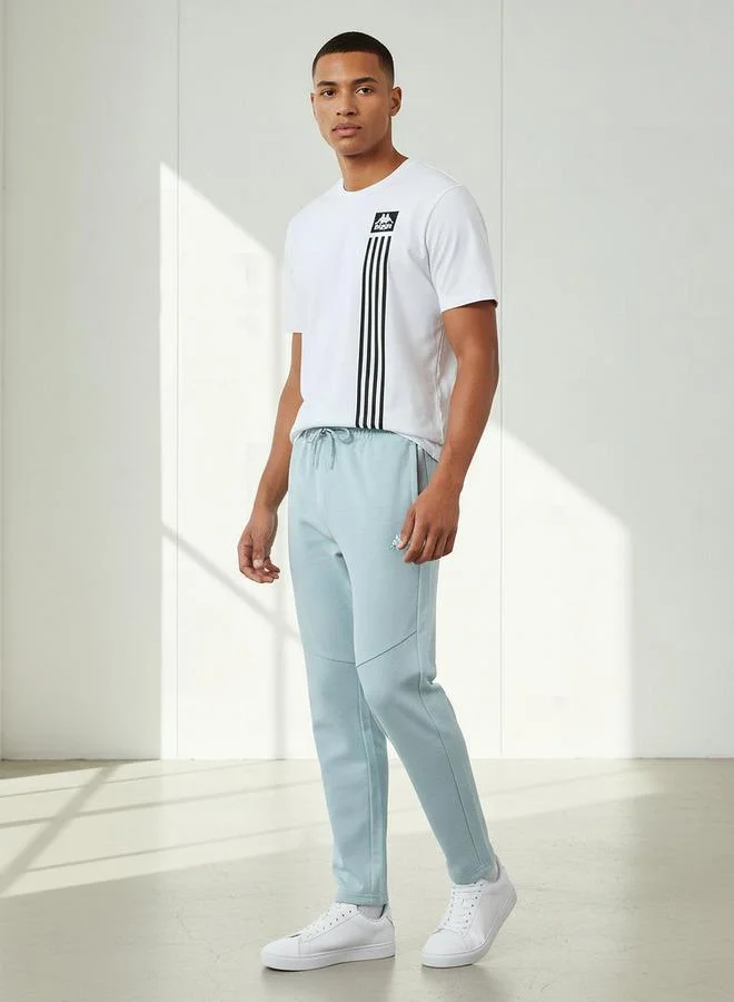 كابا كابا بنطلون رياضي رجالي بقصة مريحة وخصر برباط