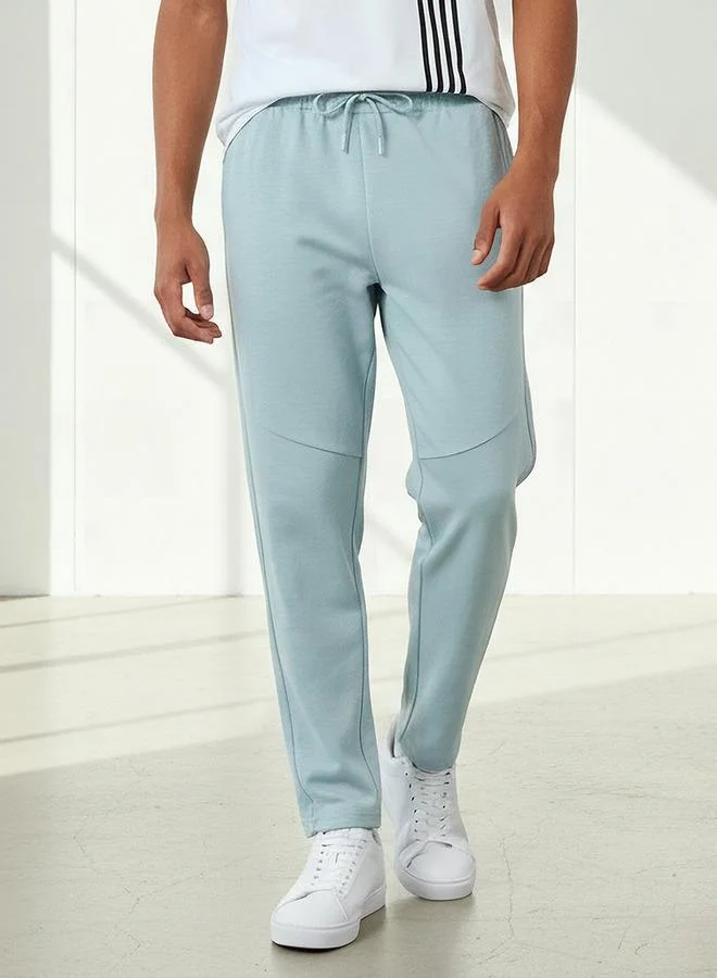 Kappa Kappa Men Relaxed Fit Joggers with Drawstring Waist
